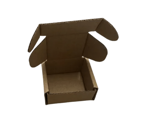 Самосборная коробка 40*40*25 мм. Бурая