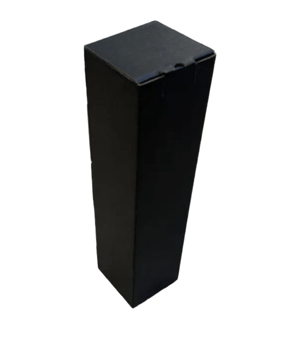 Самосборная коробка 30*30*80 мм. Черная