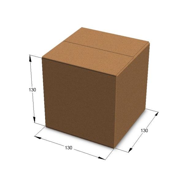 Картонная коробка 130*130*80 мм