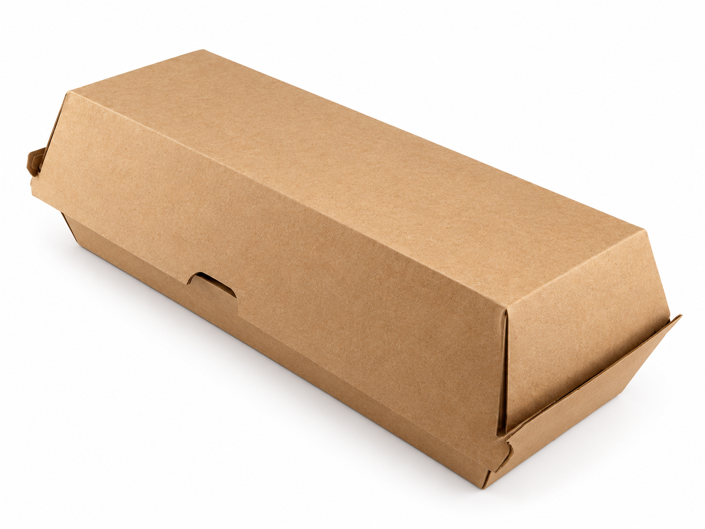 Коробка лоток для хот-дога BOX 215*75*80 мм.